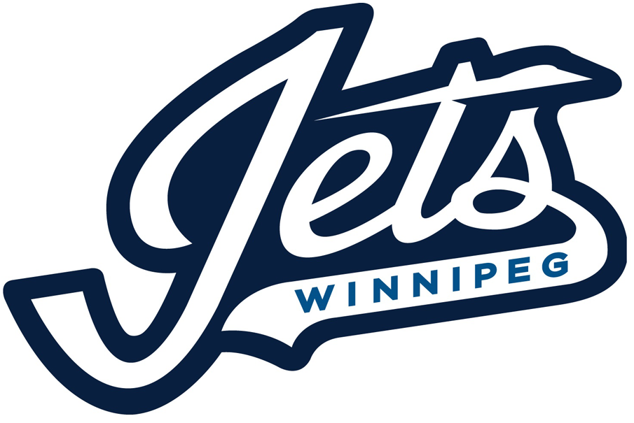 Winnipeg Jets 2018-Pres Wordmark Logo fabric transfer